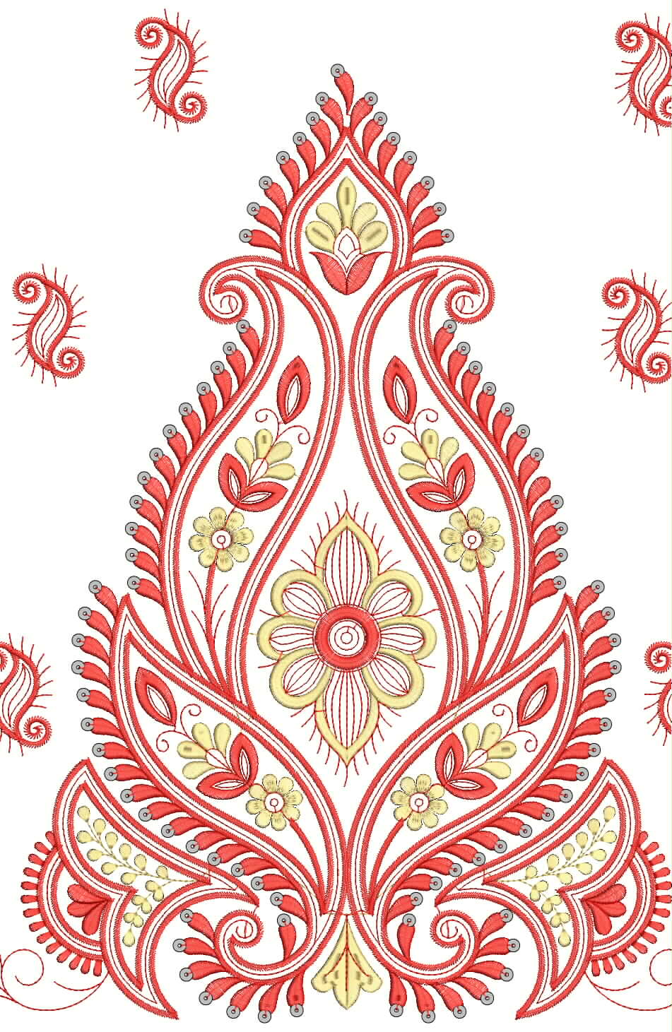 Embdesigntube: Download 5 mm Sequin Embroidery Design