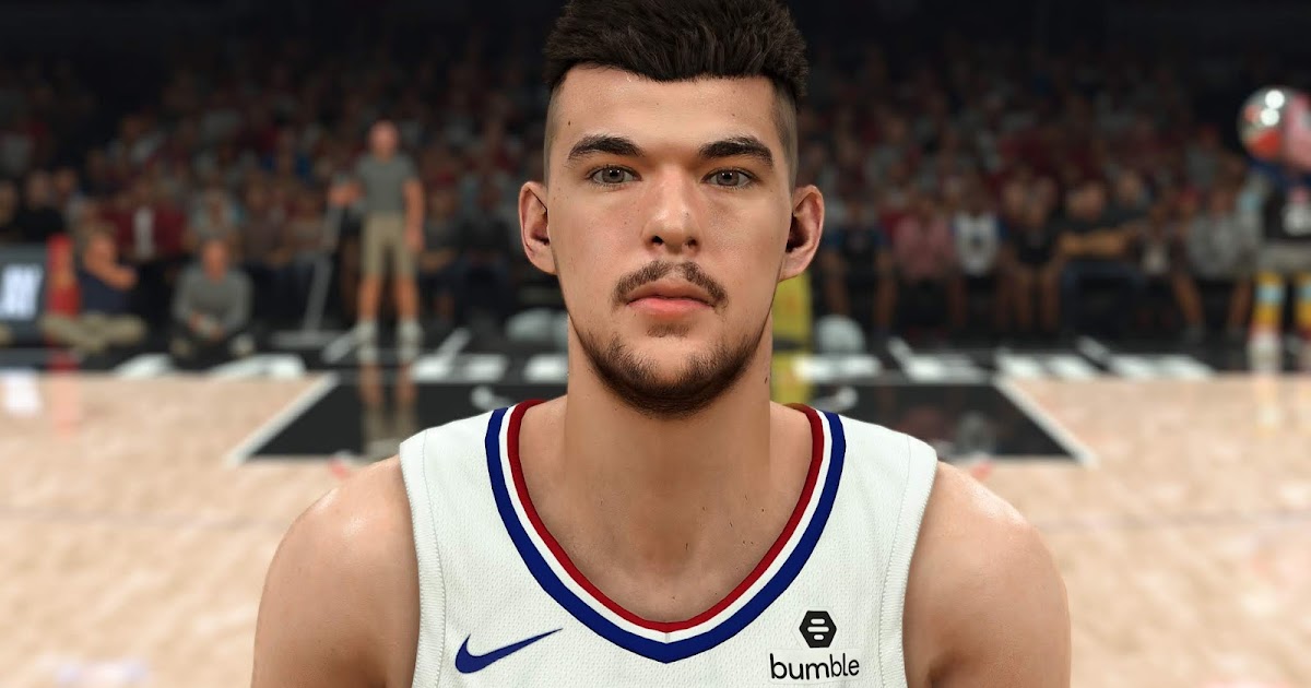 Ivica Zubac Face and body Model By Howie [FOR 2K20] NBA