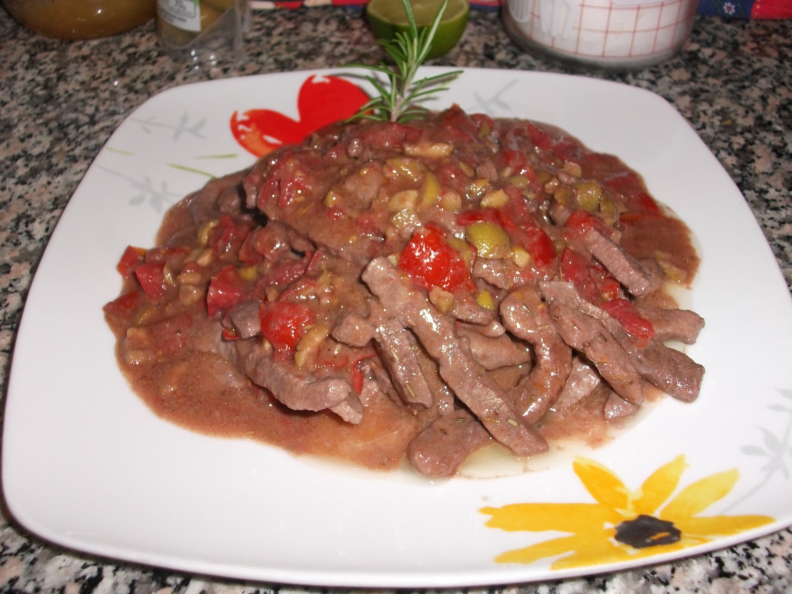 Gnam Gnam Le mie ricette Straccetti di manzo al sugo