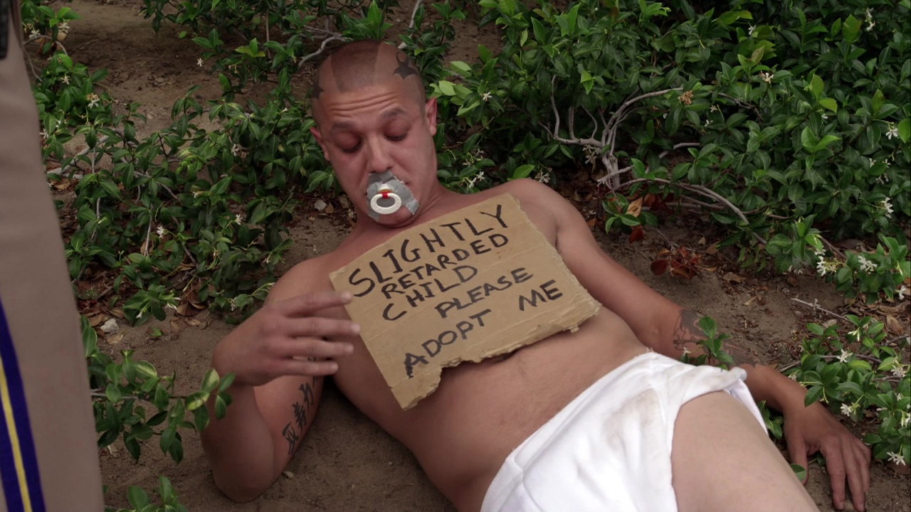 Theo Rossi nude in Sons Of Anarchy 1-03 "Fun Town" .