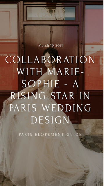 Elopement à Paris, Robe de mariée D'ors et de Soie