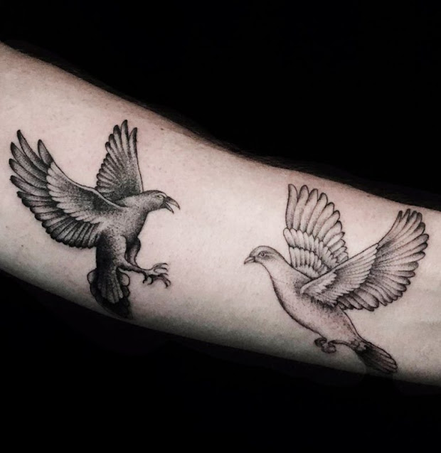 Fabulous Dove Tattoo Designs With Meanings, Ideas and Celebrities