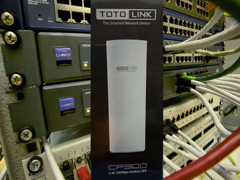 Review Antena Wifi TotoLink CP300 2.4GHz