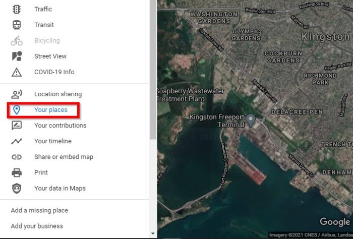 Cara menambahkan Lokasi di Google Maps