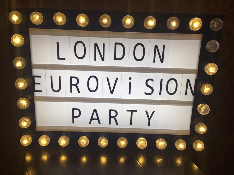 TONIGHT LONDON EUROVISION PARTY PHOTOS AND VIDEOS