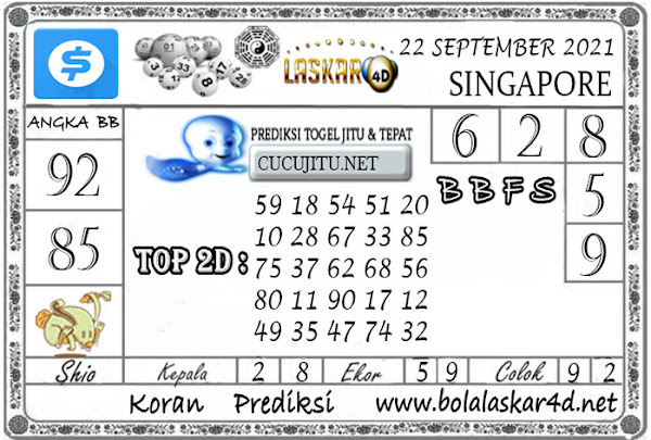 Syair Togel88 Sgp 22 September 2021 Prediksi Togel