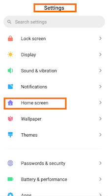 home screen layout is locked 2