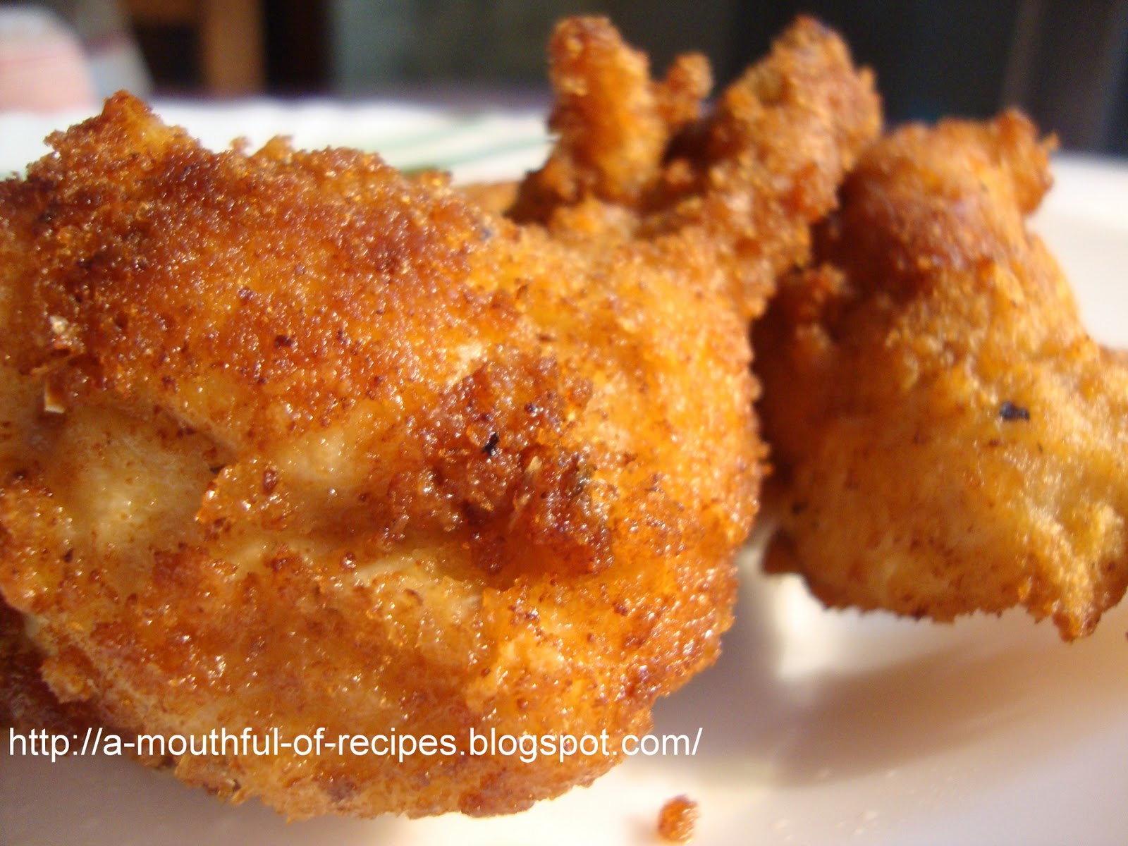 A Mouthful Of Recipes Deep fried Chicken Celebrating Christmas