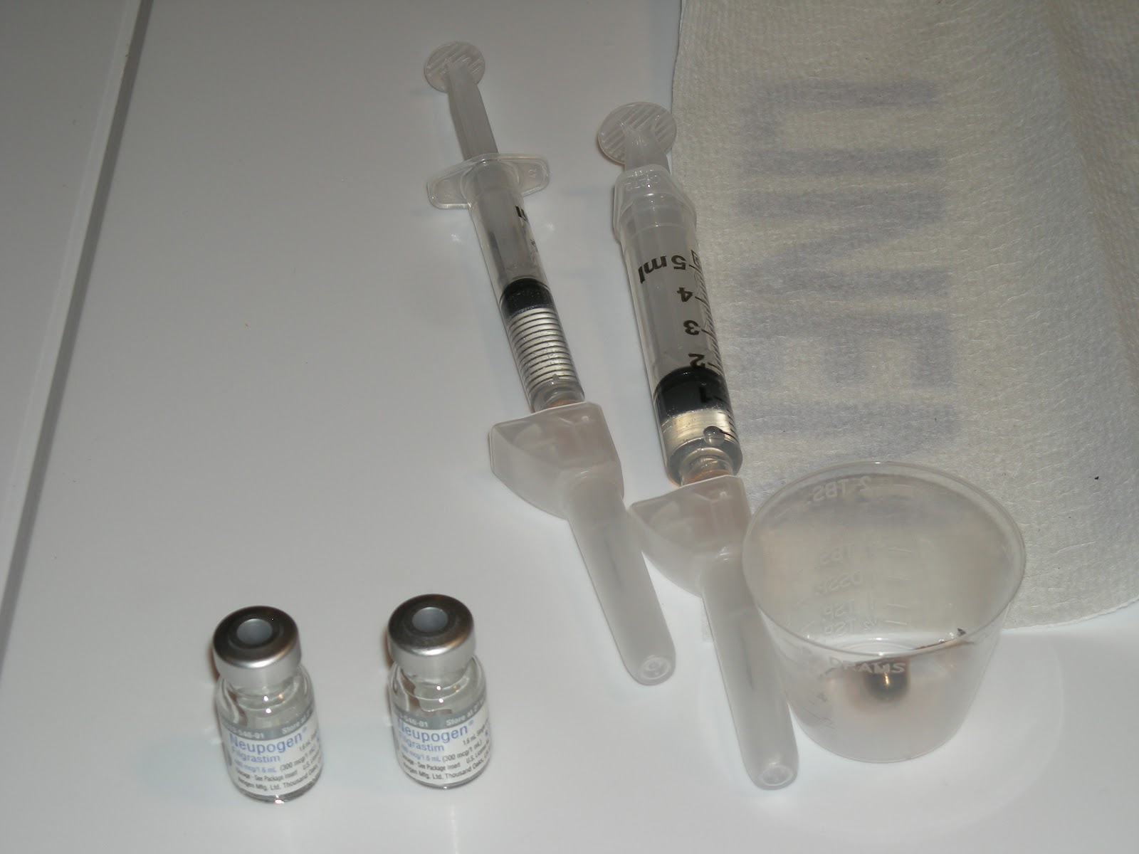 Daniels Northwestern Transplant: Last Neupogen Injection- Almost