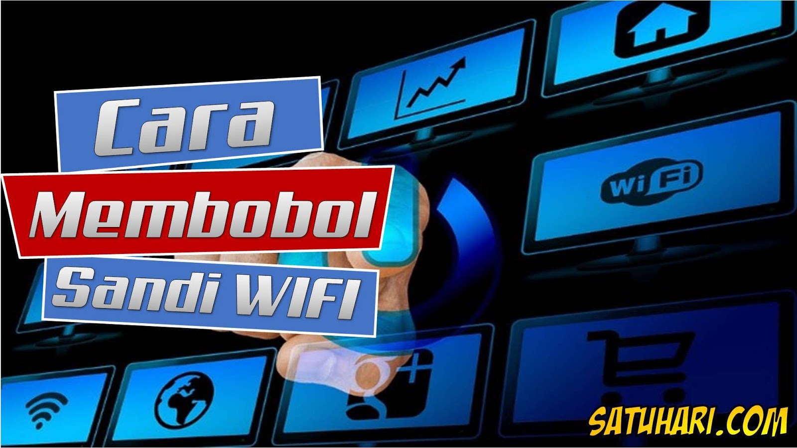 Cara Membobol Sandi Wifi Yang Dikunci Dengan Aplikasi HP Android CMD Laptop dan Modem Wifi ID