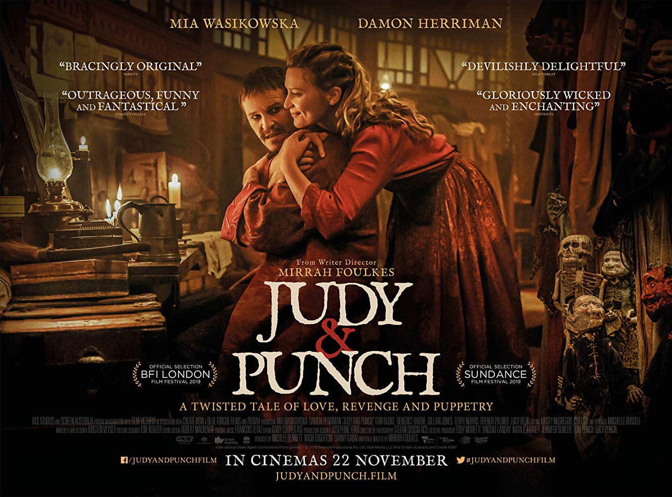 Ocio Inteligente para vivir mejor Estrenos de cine (155) JUDY & PUNCH (Australia, 2019) Mia