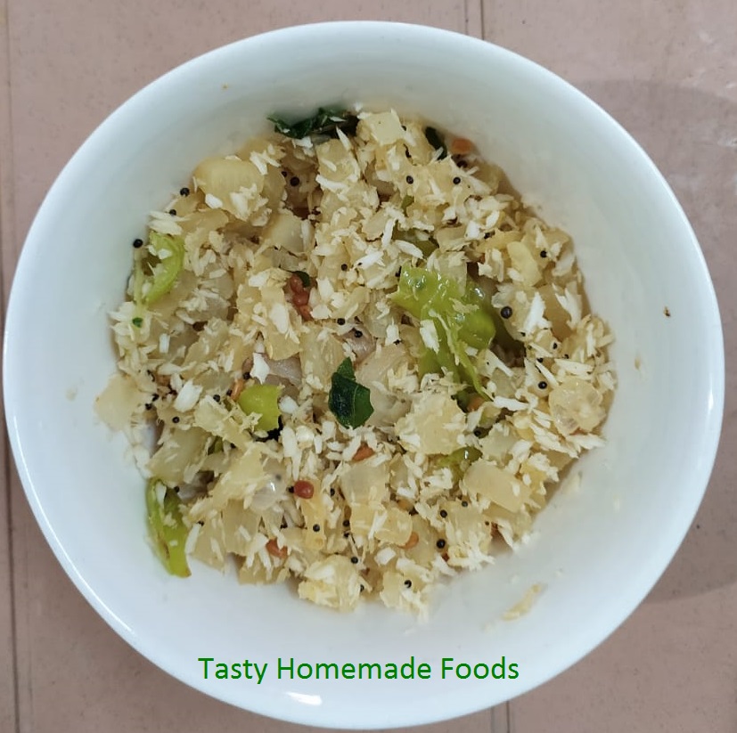 Radish Poriyal Tasty Homemade Foods