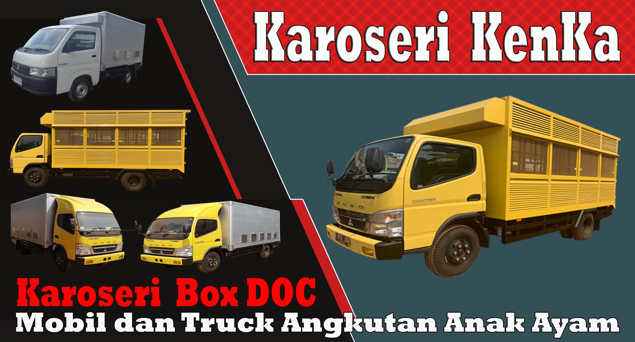 karoseri mobil dan truck box doc kenka self loaders karoseri bekasi