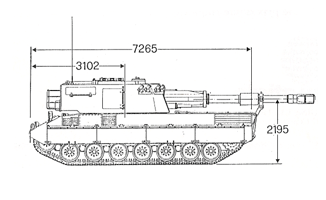 SI VIS PACEM, PARA BELLUM: L'OTO Melara Palmaria, semovente d'artiglieria concepito nel corso della seconda metà degli anni settanta dall'Italia per il mercato estero.