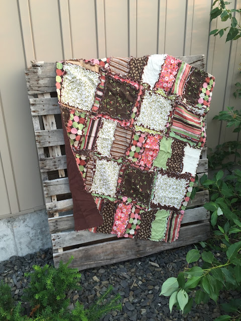 The Daily Grind And A Girl Baby Blanket In Brown Green And