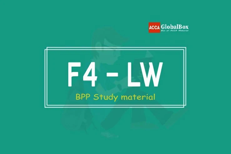 [2020] | F4 - (LW) English & Global | Corporate and Business Law | BPP Study MaterialAccaglobalbox, acca globalbox, acca global box, accajukebox, acca jukebox, acca juke box,