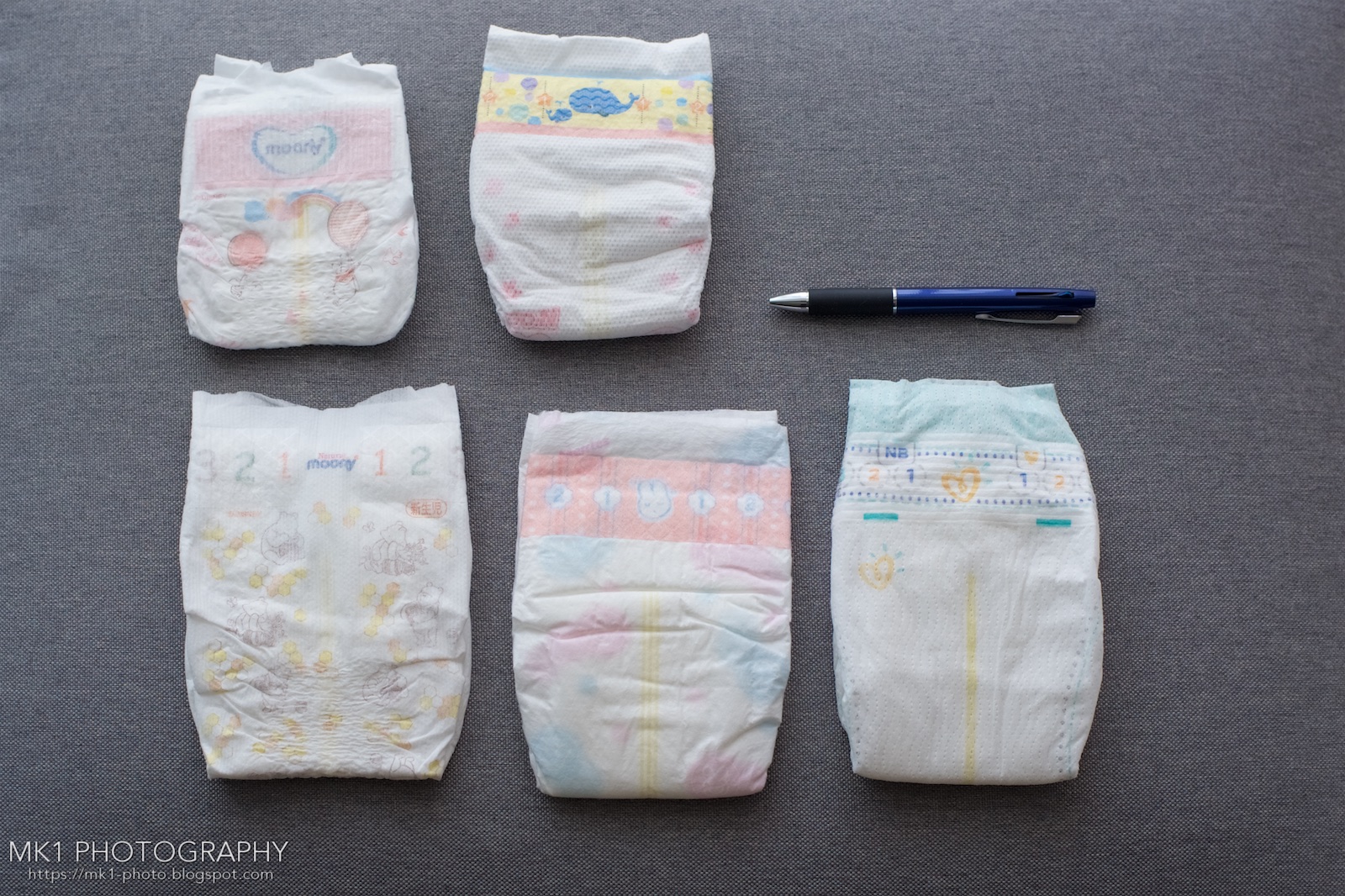 新生児用の紙おむつの比較とオススメ