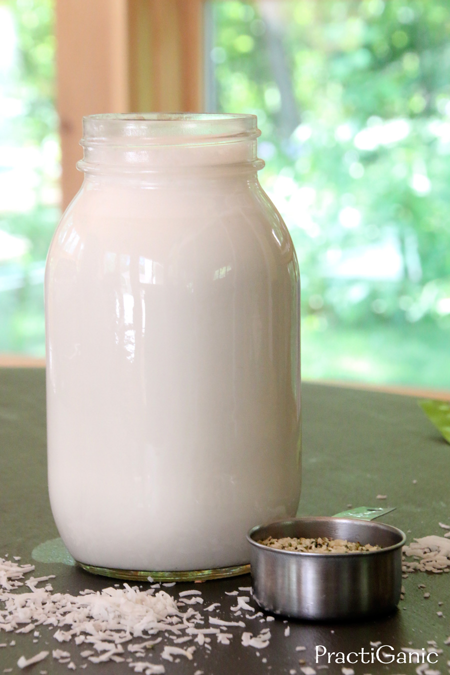 Coconut Hemp Milk Great for the Whole Family! PractiGanic Vegetarian Recipes and Organic Living