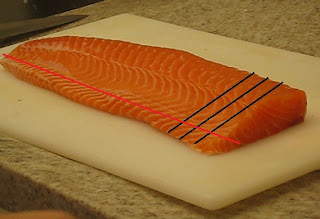 sashimi salmão sashimi salmão