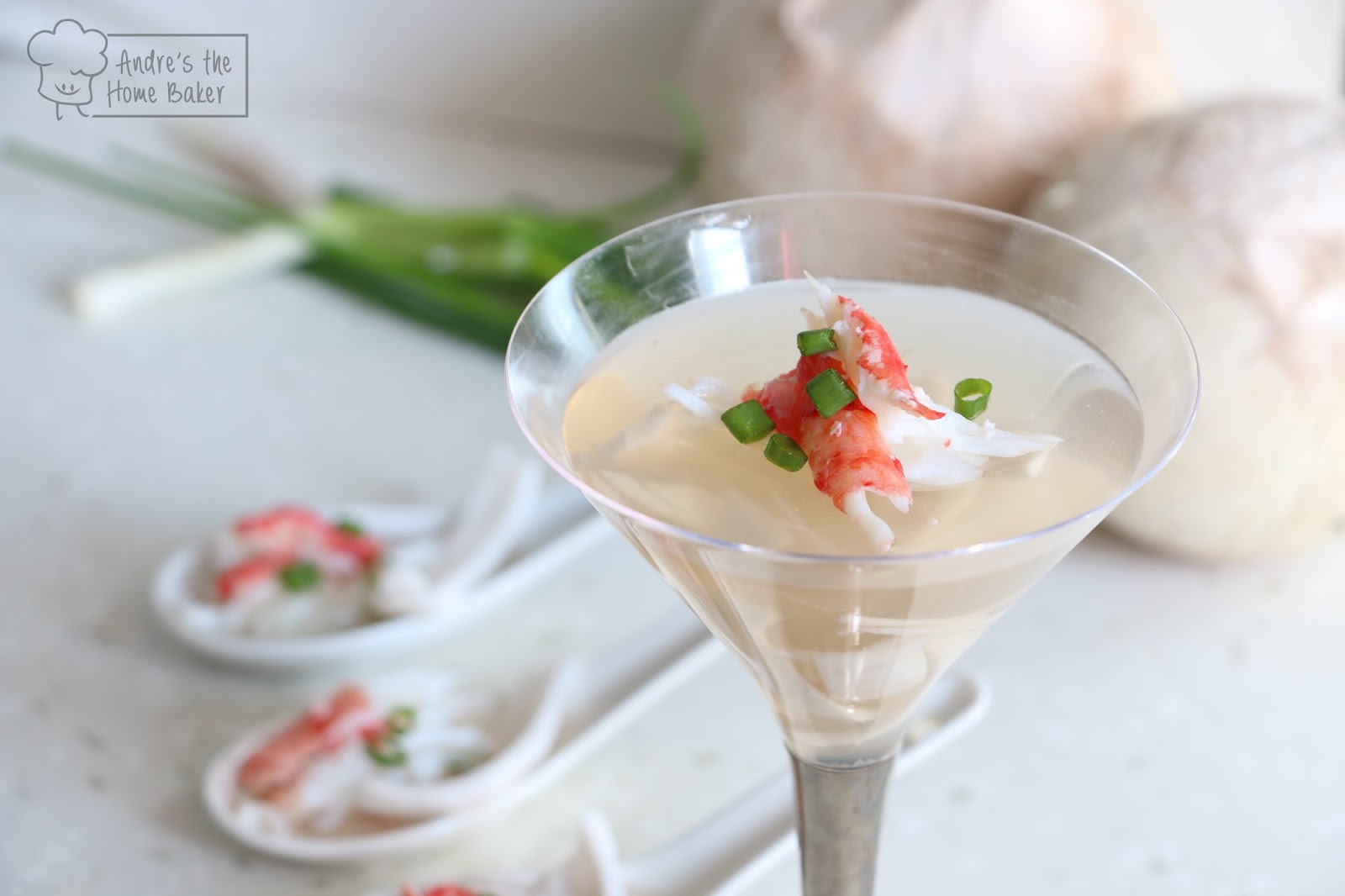 ♥ Crabmeat & Coconut Jelly Cocktail ♥ Andre's the Home Baker