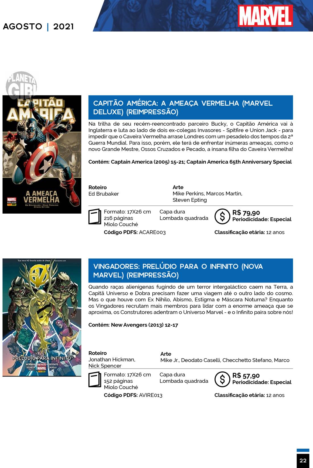 6 - Checklist Marvel/Panini (Julho/2020 - pág.09) - Página 9 Catalogo-Julho-Agosto-22