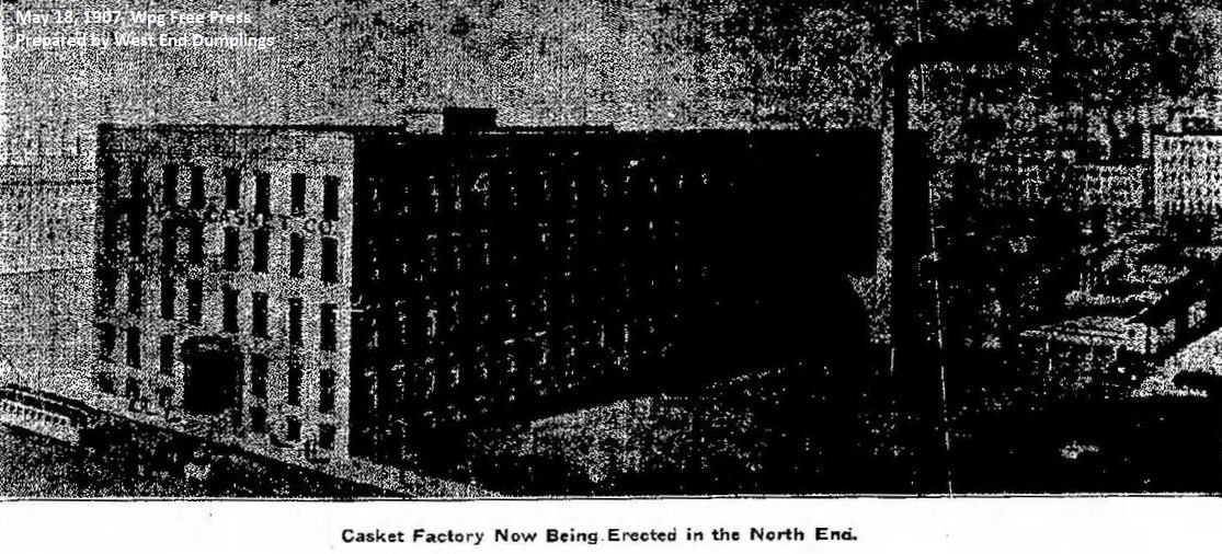 Winnipeg Places 740 Dufferin Avenue Winnipeg Casket Company Building