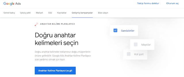 Web Sitesi İçin Anahtar Kelime Bulma