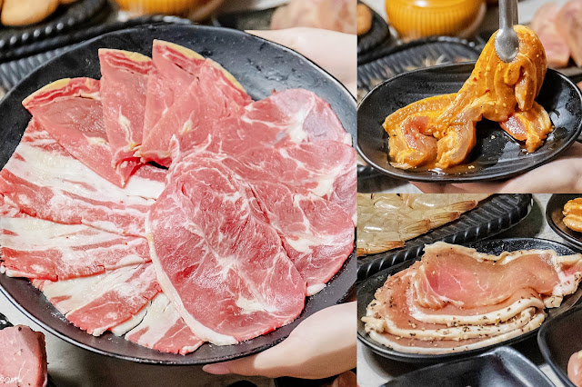 台中人氣日式炭火燒肉吃到飽！限時加價不用百元就能享有和牛吃到飽，還有比臉大牛排任你吃