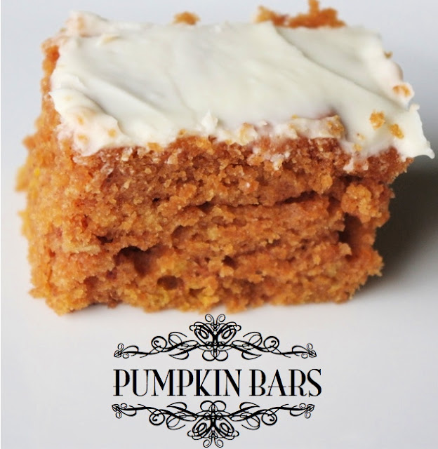 Creative "Try"als Easy to Make Pumpkin Bars