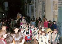 Los Reyes Magos por la calle Mayor de Candelario Salamanca