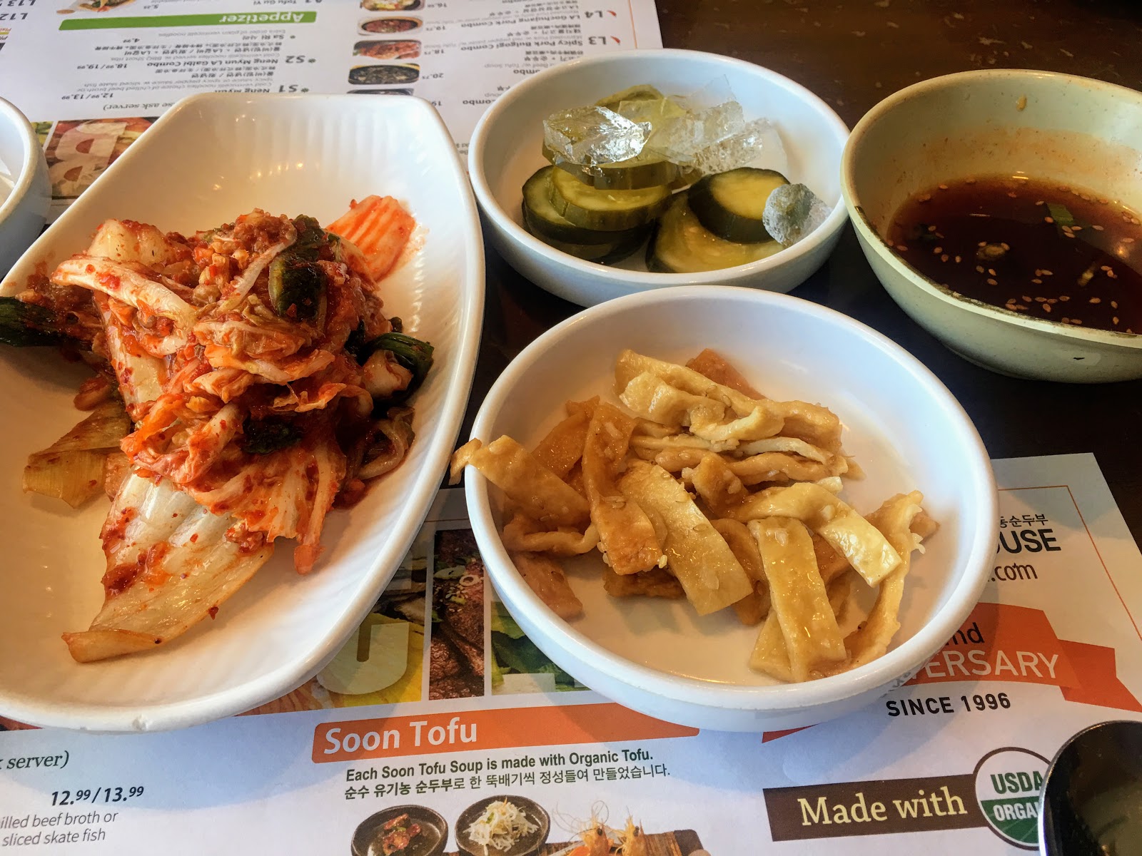 The Sasson Report Eating Out BCD Tofu House in Fort Lee; Burger Walla