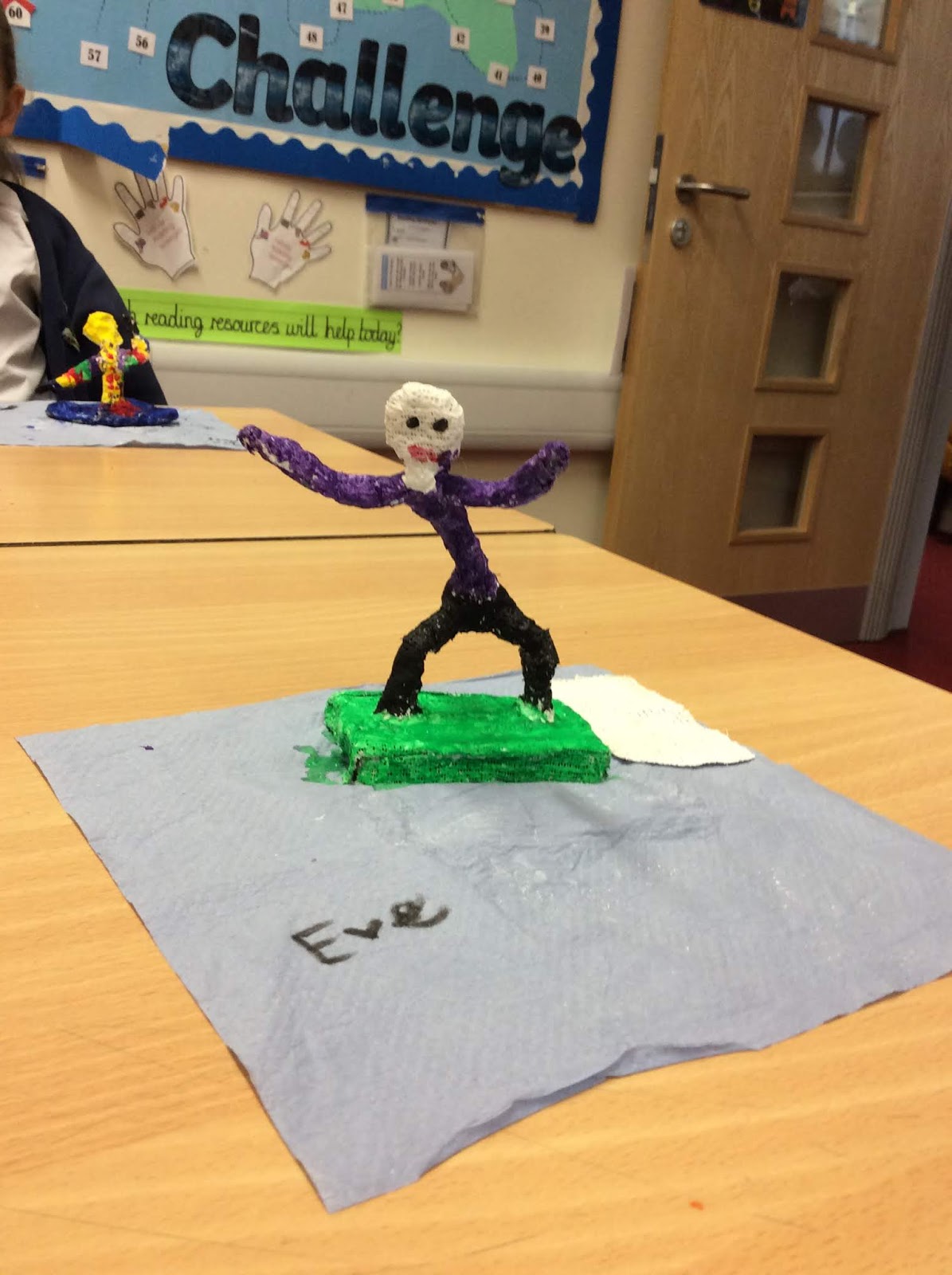 Alderwood Junior School Mod Roc Sculptures