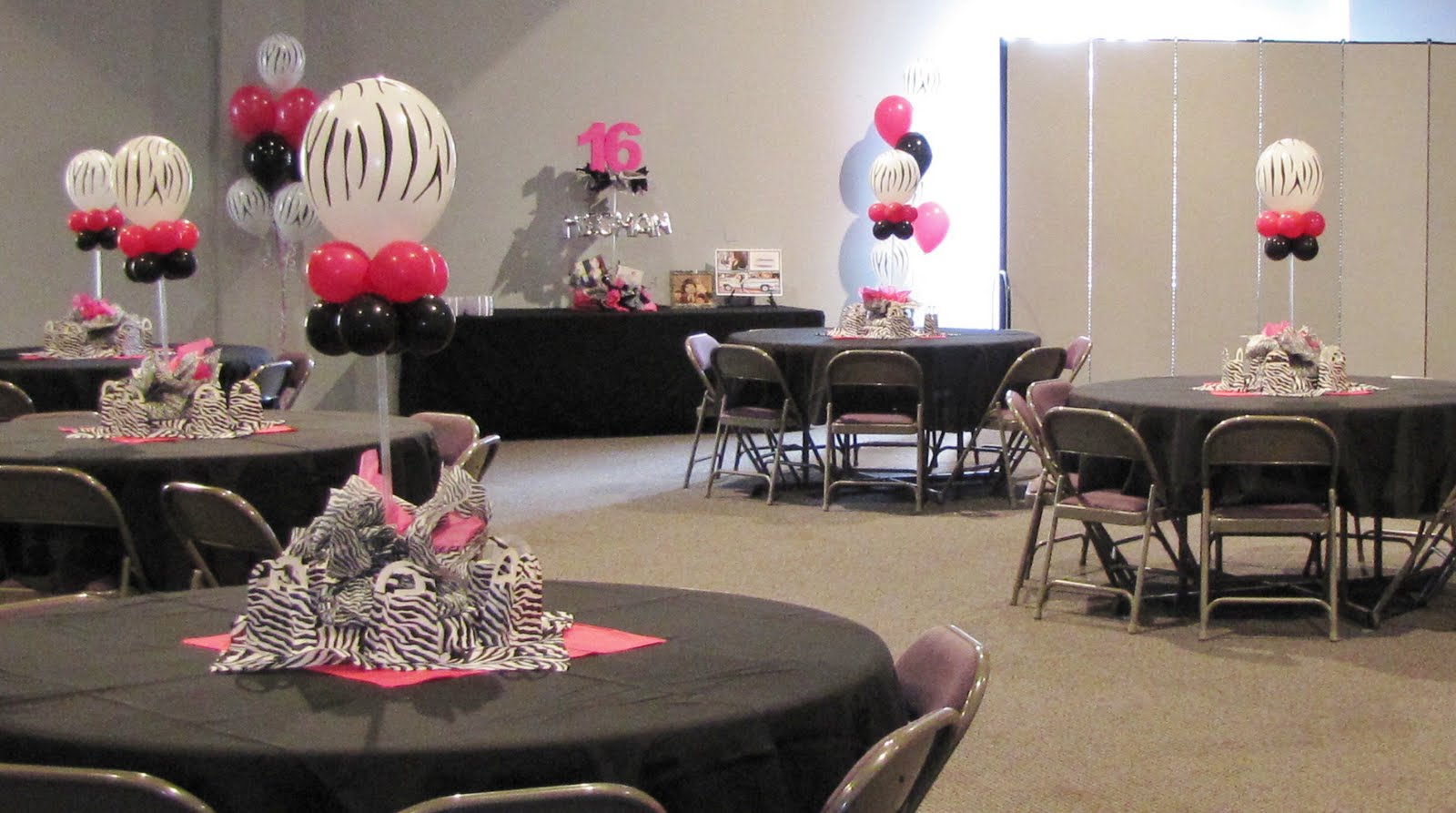 Zebra Print Decorations Party Request A Custom Order And Have