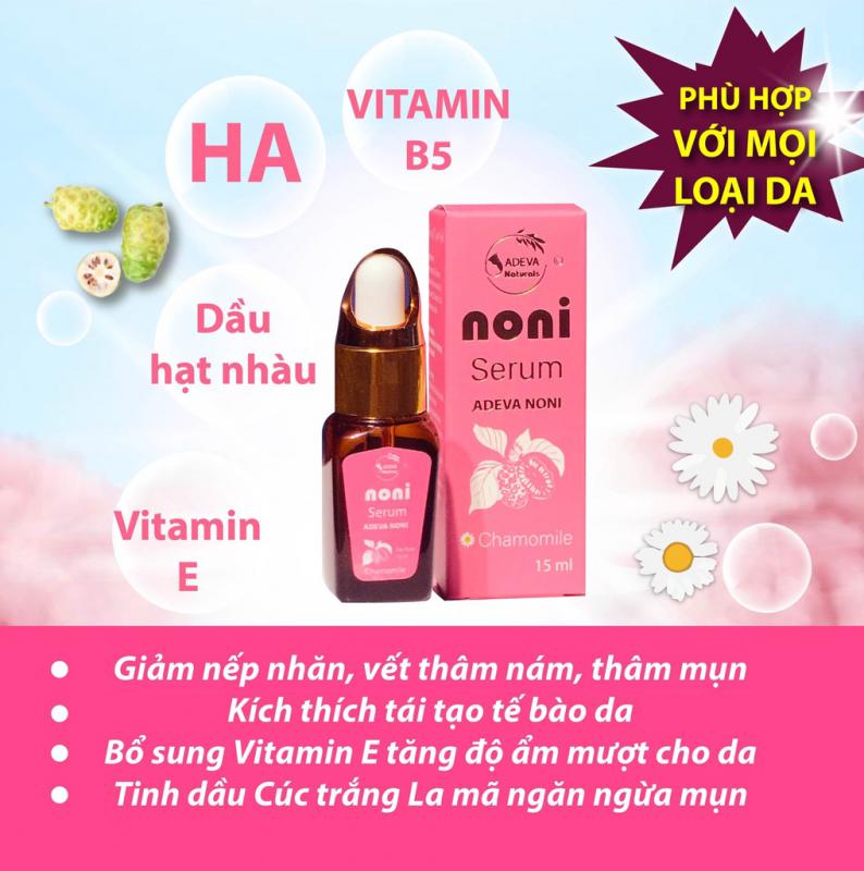 SERUM DƯỠNG DA NONI SERUM – ADEVA NATURALS