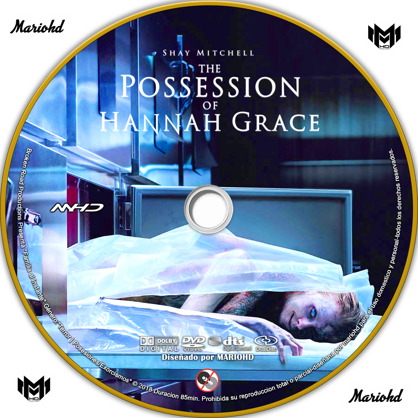 THE POSSESSION OF HANNAH GRACE - coversmovies