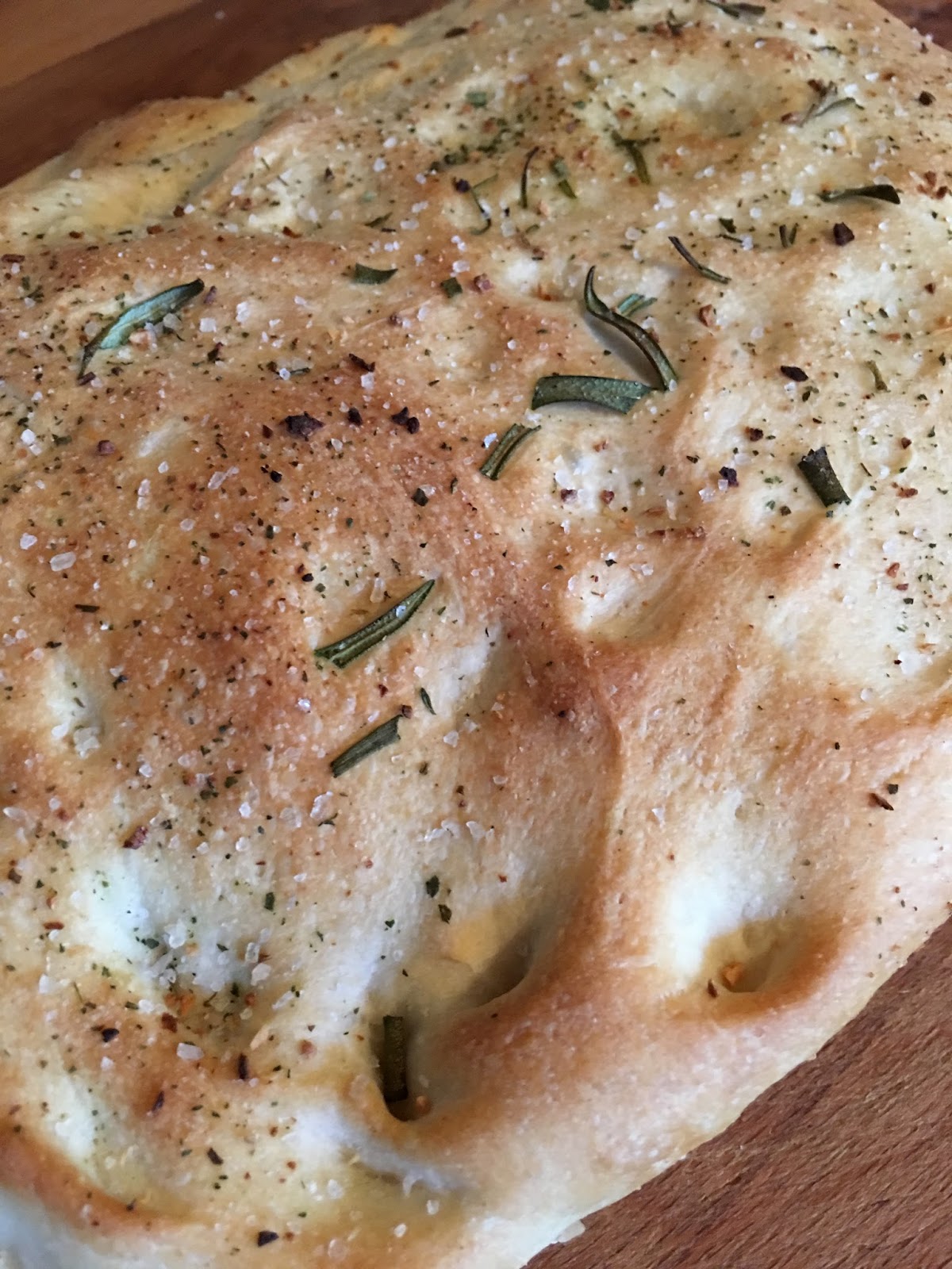 Easy bread maker Focaccia recipe