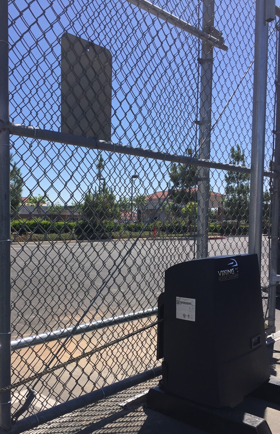 Viking slide gate openers have digital limits!