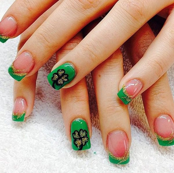 20+ Green Nail Art Ideas For Summer