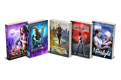 Katie Salidas Books Supernatural and Urban Fantasy Books