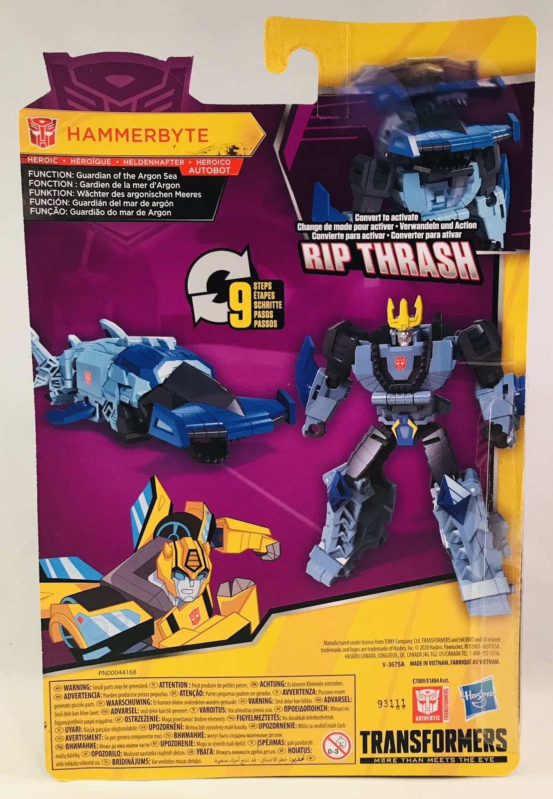 Random Toy Reviews Transformers Cyberverse Hammerbyte
