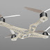 BONES STRUCTURE QUADCOPTER