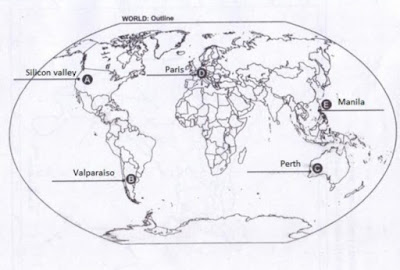 CBSE Class 12th Geography Important Map-based Questions with Solutions | WiN EXAN CBSE Class 12th Geography Important Map-based Questions with Solutions | WiN EXAN
