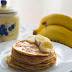 Tortitas de plátano y avena saludables 