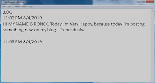 Presonal Diary Notepad Tricks In Hindi
