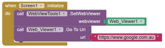 Run JavaScript inside a Web Viewer with App Inventor