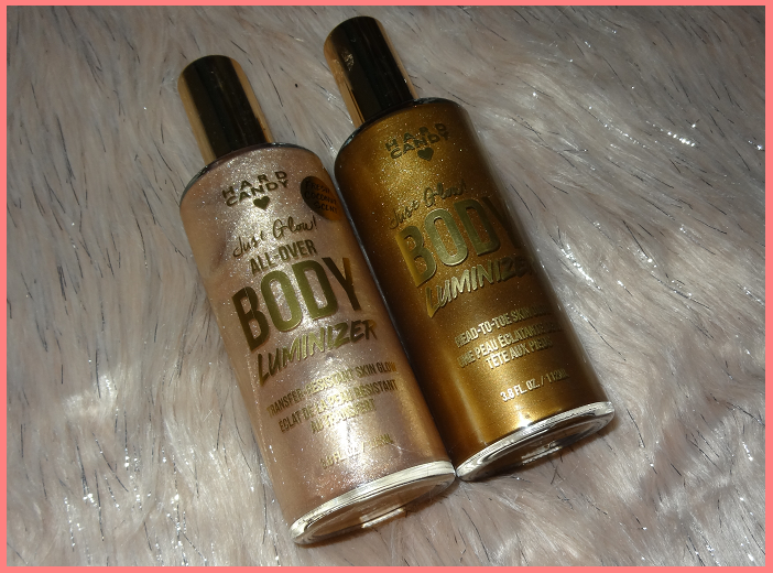 the creation of beauty is art. hard candy body luminizers (review + video)