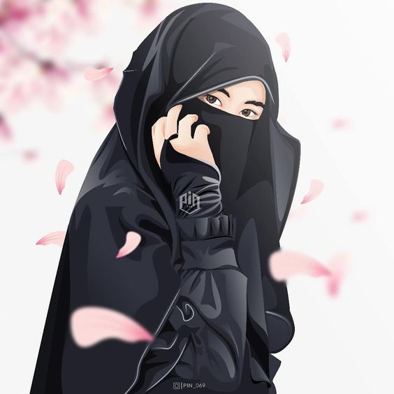 Gambar kartun muslimah