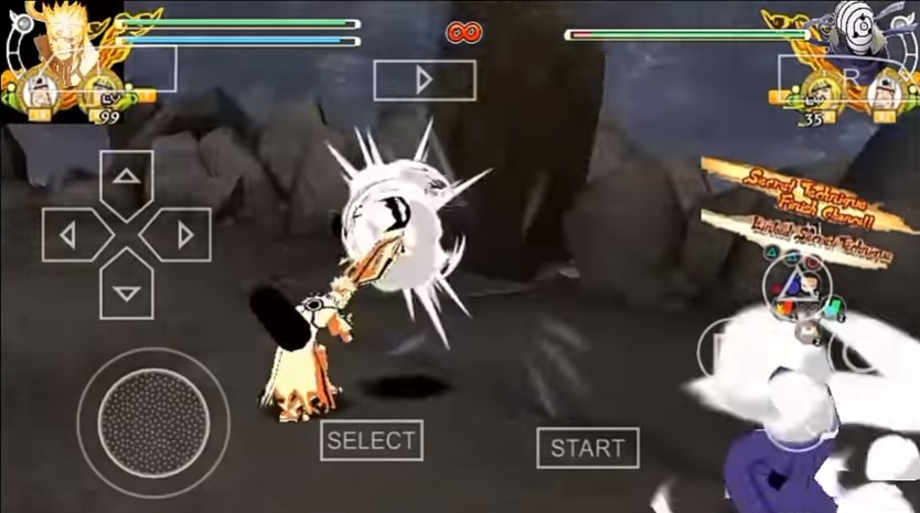 Naruto Ultimate Ninja Impact Mod Storm 3 PPSSPP ISO Highly