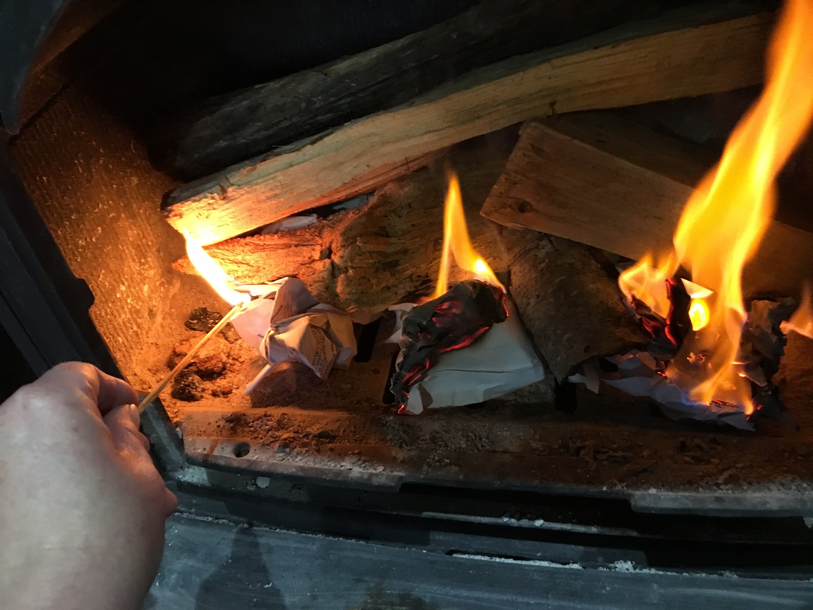 How to Start a Fire in a Wood Stove