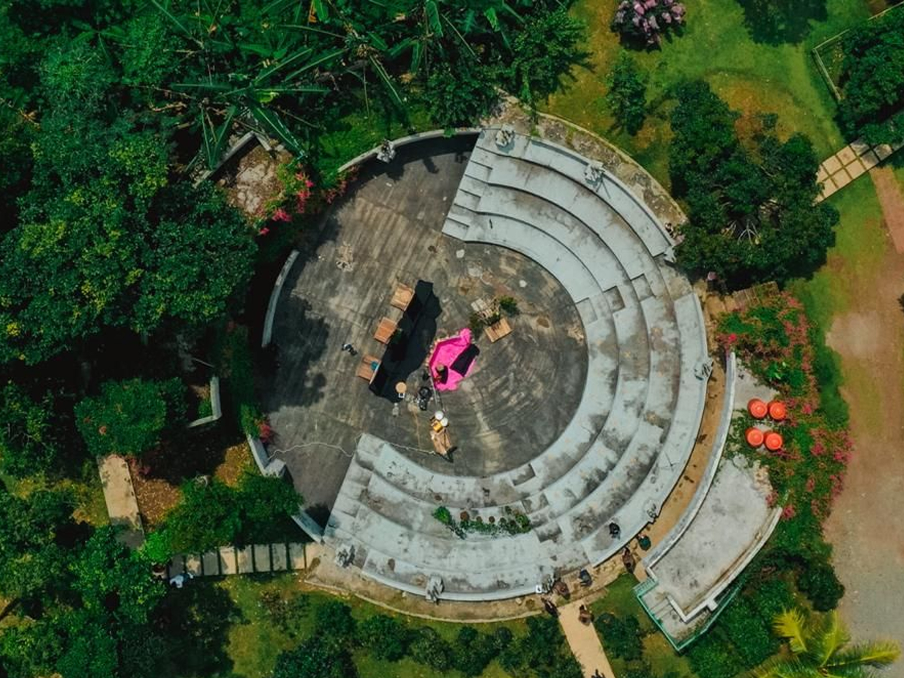 Amphitheater Rancamaya, Desa Wisata Unggulan di Kecamatan